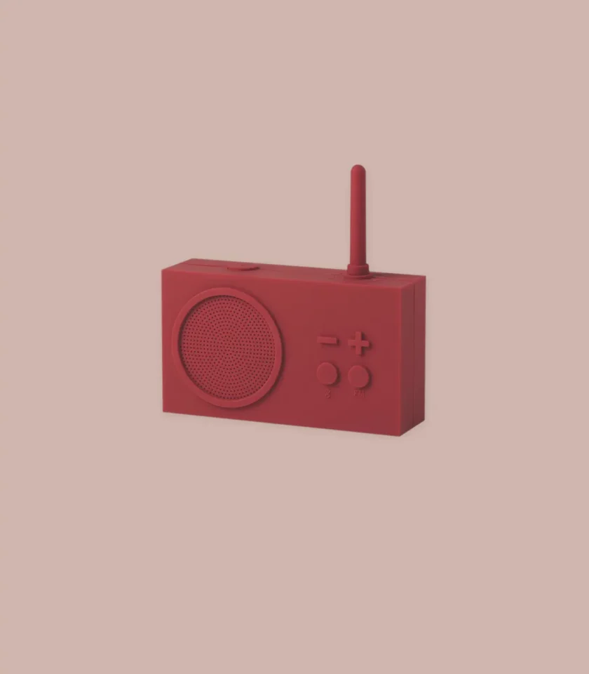 lexon tykho 3 speaker red color