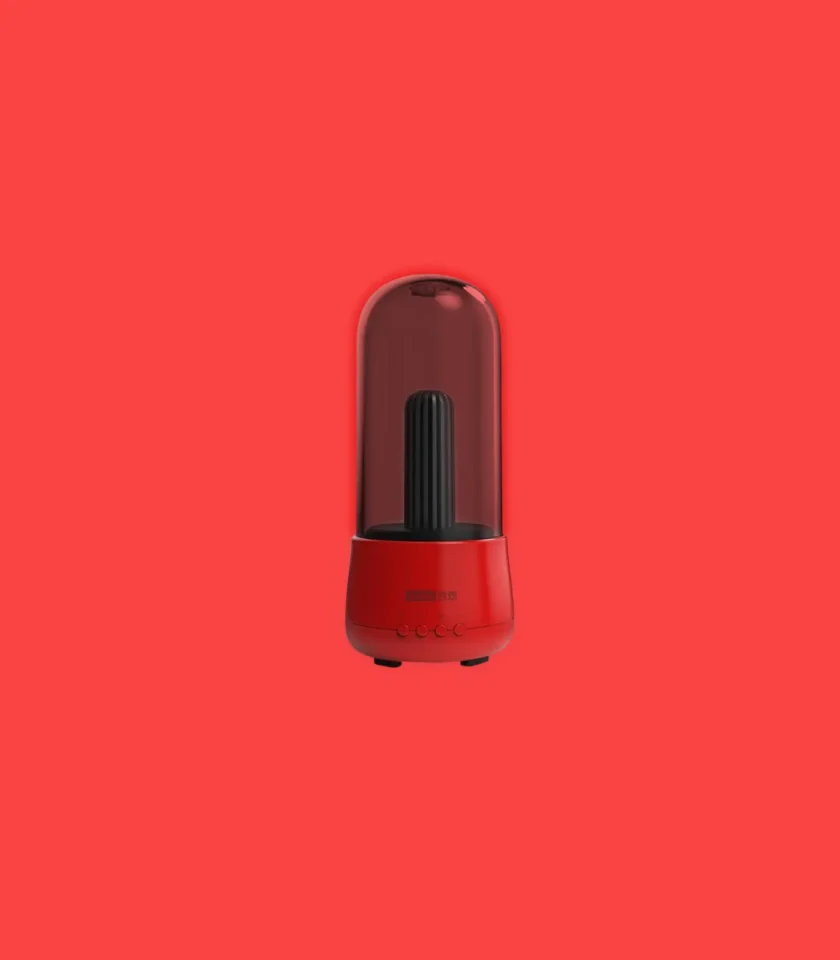 Loa bluetooth kiêm đèn ngủ Lenovo L02 màu đỏ