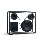 Transparent speaker L black