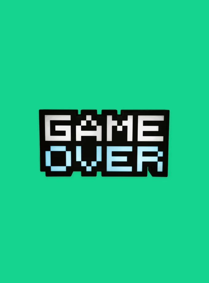 Đèn chữ Game Over