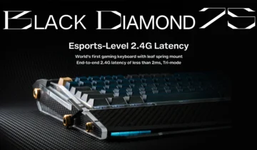 Black Diamond 75 – Chiếc bàn phím cơ lấy cảm hứng từ siêu xe Lamborghini